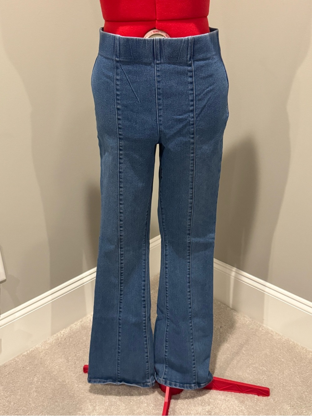 Vanilla Star Juniors Pant Jeans Macyโs Flare with Flat Center Seam
